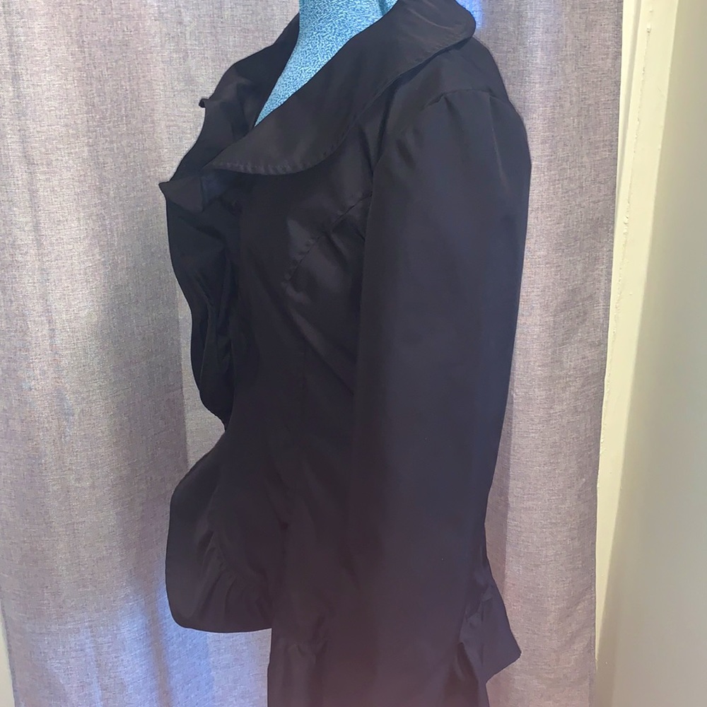 Cynthia Rowley Lined Ruffled Blazer/Jacket - Picture 2 of 9